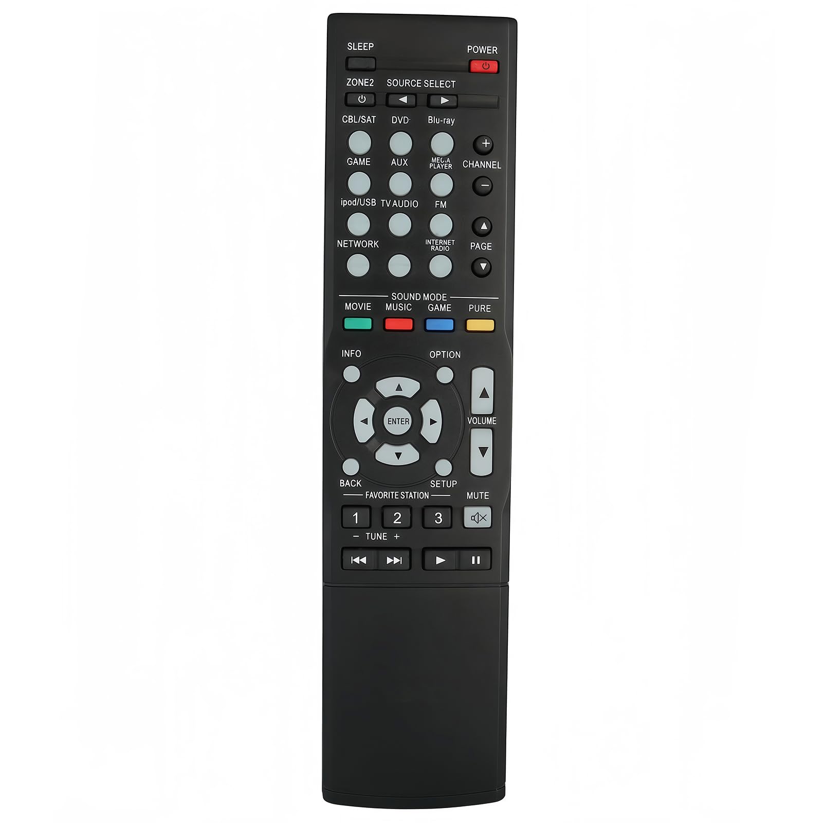 Amazon | ユニバーサル交換用リモコン Denon AVR-X2400H AVR-X3400H